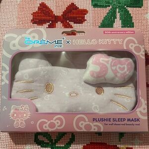 Crème Shop x Hello Kitty Plushie Sleep Mask - Pink